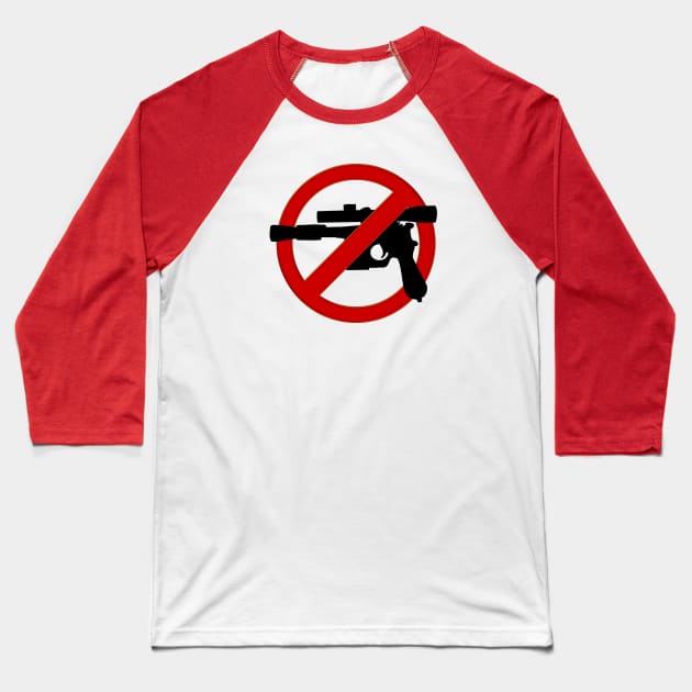No Blasters! Baseball T-Shirt by DavidWhaleDesigns